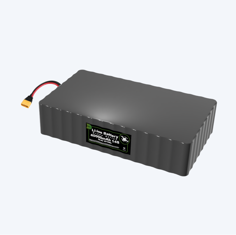 Li-Ion Drone Battery 40000mAh 50.4V 200A (14S8P-50S)