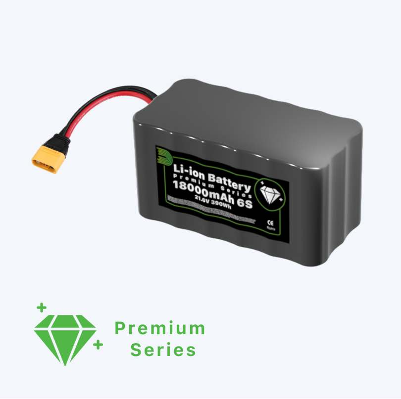 Premium High Density Amprius SA17 Li-Ion Battery 18Ah 21.6V 54A