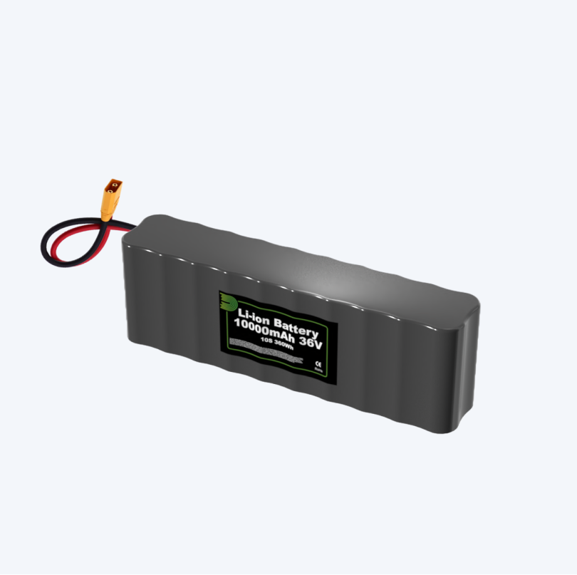 Li-Ion Battery Softpack 10S2P 36V 10Ah 60A