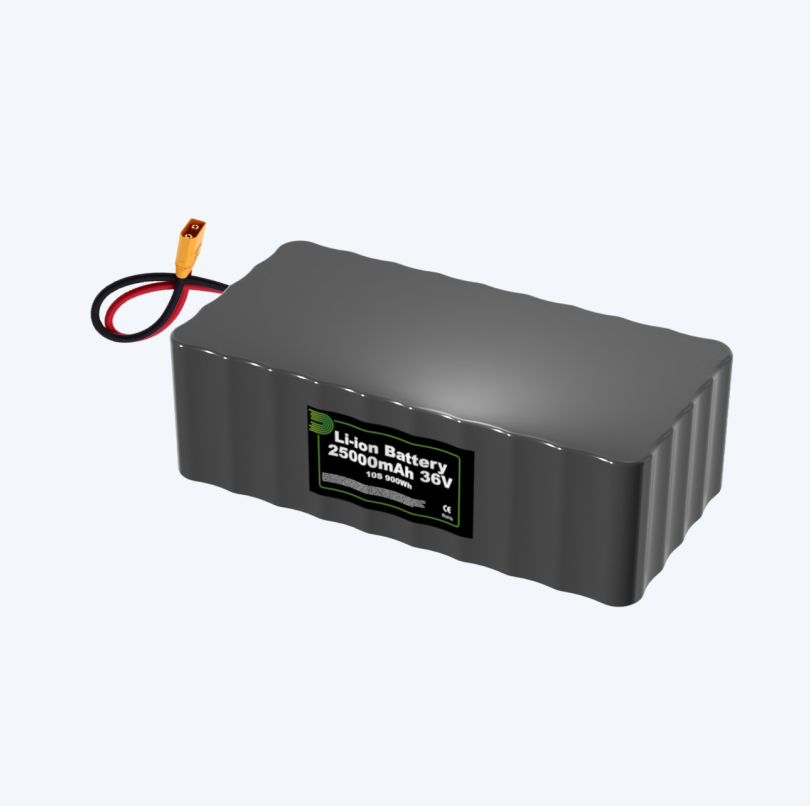 Li-Ion Battery Softpack 10S5P 36V 25Ah 100A