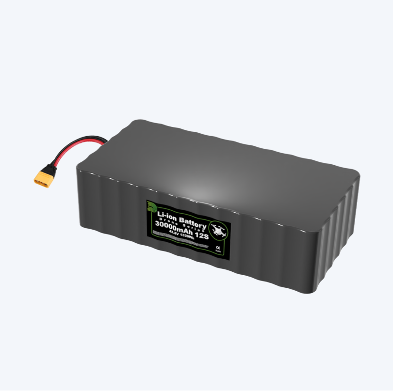 Li-Ion Drone Battery 30000mAh 43.2V 150A (12S6P-P50B)