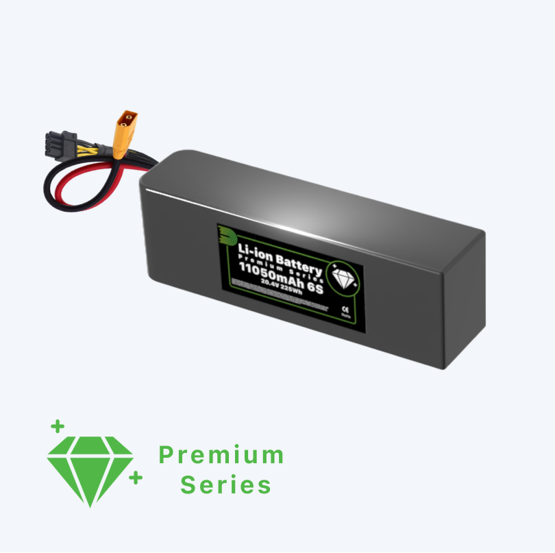 Premium High Density Amprius SA08 Li-Ion Pouch Battery 11Ah 20.4V 54A